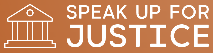 Speak Up For Justice Logo